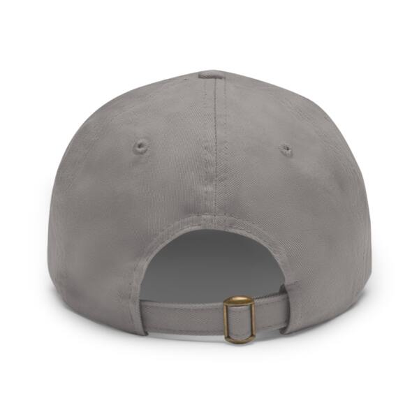 Stylish Dad Hat with Leather Patch - Perfect for Bears - Image 11