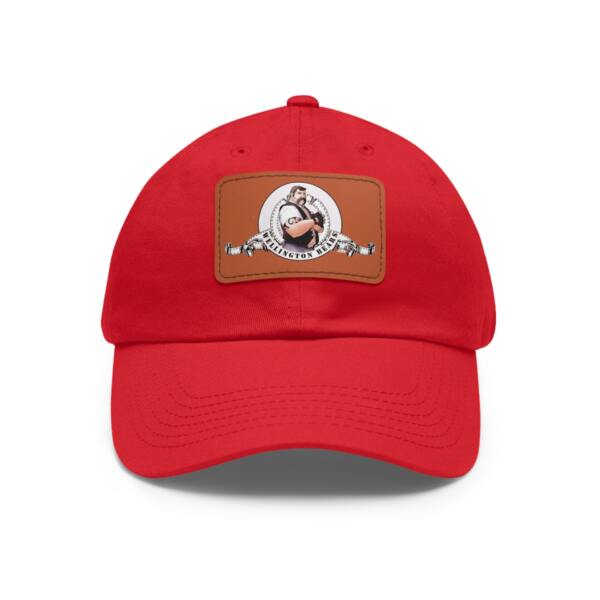 Stylish Dad Hat with Leather Patch - Perfect for Bears - Image 21