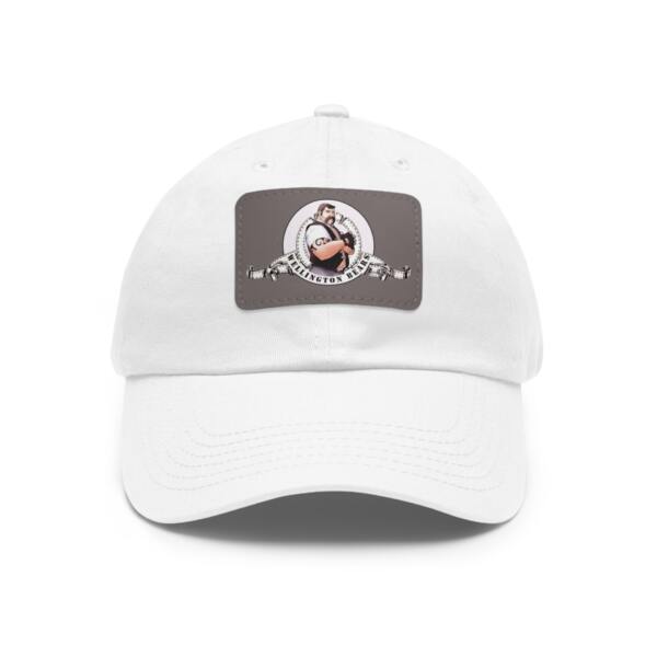 Stylish Dad Hat with Leather Patch - Perfect for Bears - Image 25