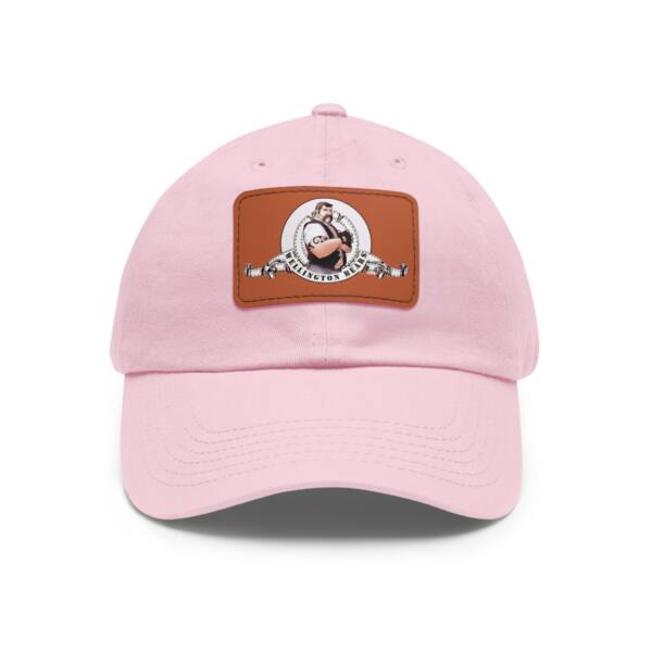 Stylish Dad Hat with Leather Patch - Perfect for Bears - Image 17