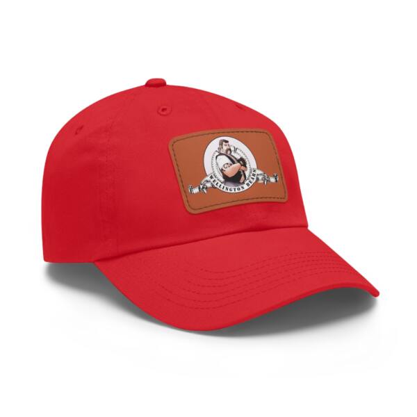 Stylish Dad Hat with Leather Patch - Perfect for Bears - Image 22