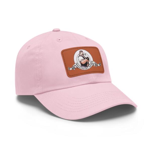 Stylish Dad Hat with Leather Patch - Perfect for Bears - Image 18