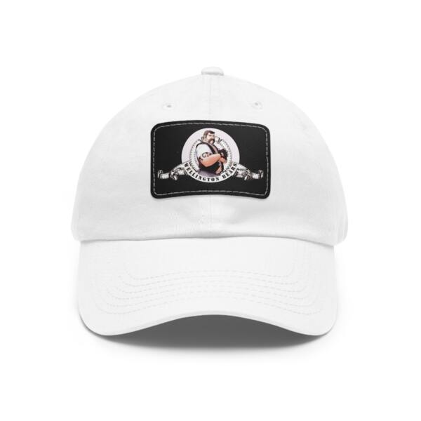 Stylish Dad Hat with Leather Patch - Perfect for Bears - Image 5