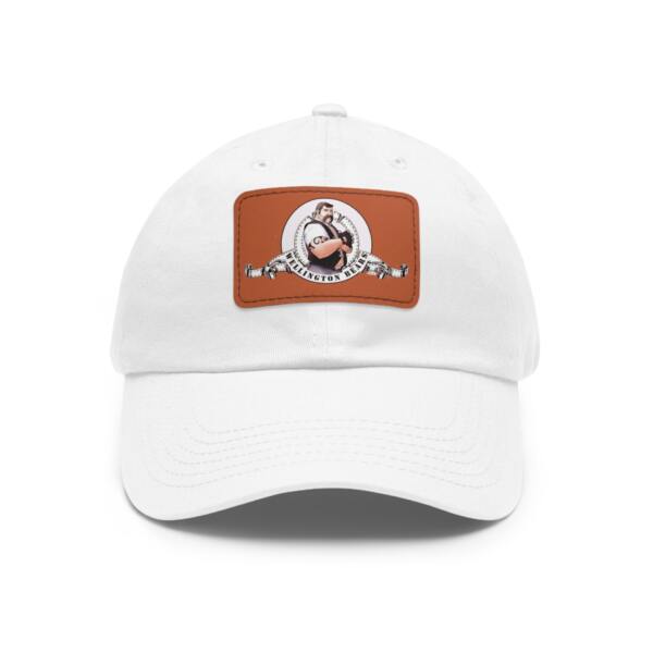 Stylish Dad Hat with Leather Patch - Perfect for Bears