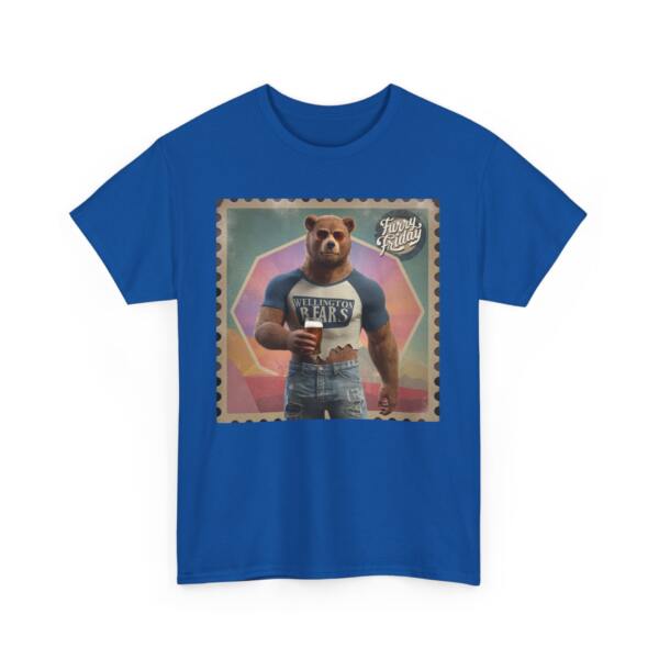 Vintage Bear Graphic Unisex Heavy Cotton Tee - Image 22