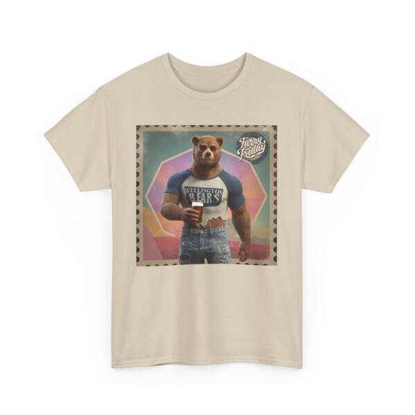 Vintage Bear Graphic Unisex Heavy Cotton Tee - Image 12