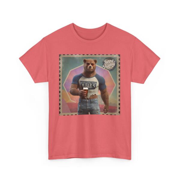 Vintage Bear Graphic Unisex Heavy Cotton Tee - Image 8