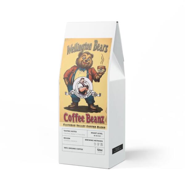 Flathead Valley Coffee Blend (Medium-Dark Roast) Perfect for Bears