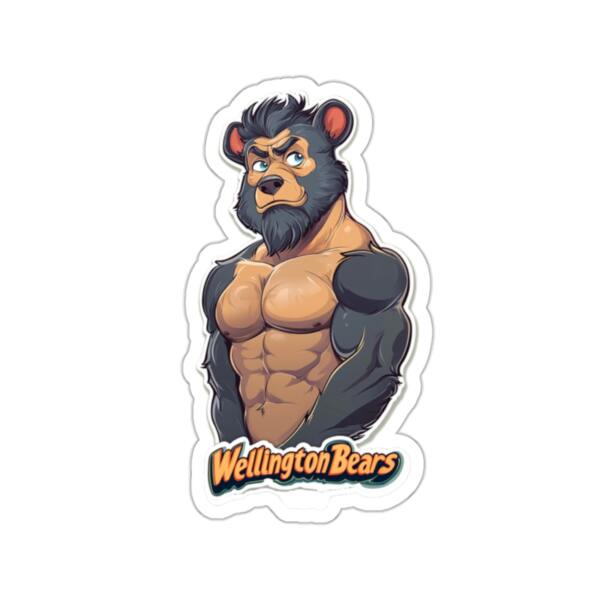 Wellington Bears Kiss-Cut Stickers